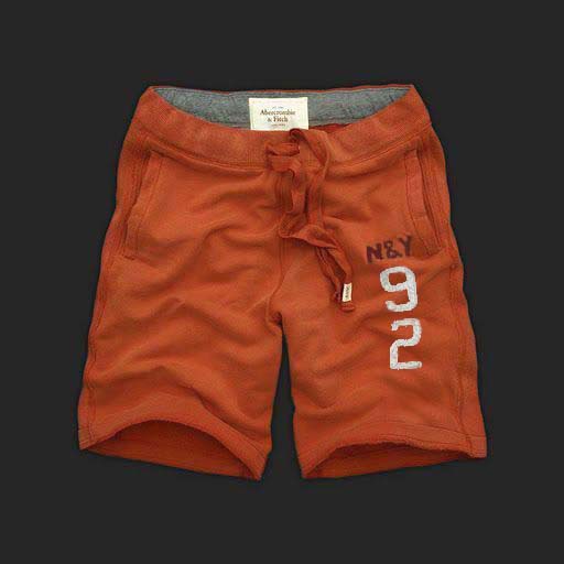 Abercrombie Fitch Hombres Vellón Patalón Corto AF7770